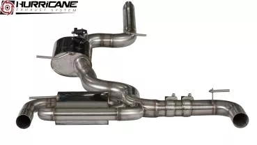 Hurricane Exhaust 3.5" ECE Klappenanlage für VW Golf GTI 7.5 Performance OPF V3